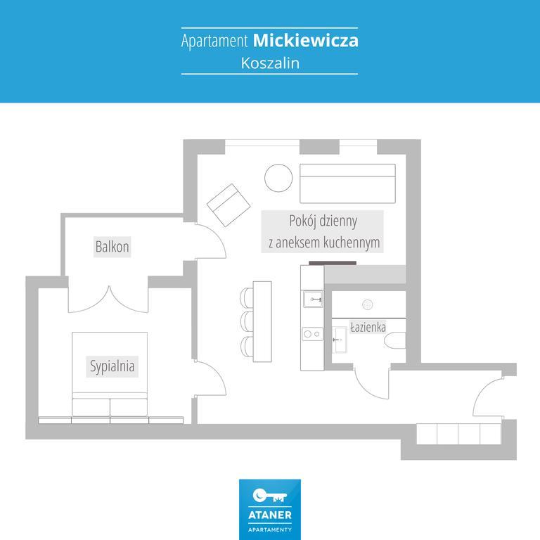 Ataner Apartamenty Кошалин Екстериор снимка